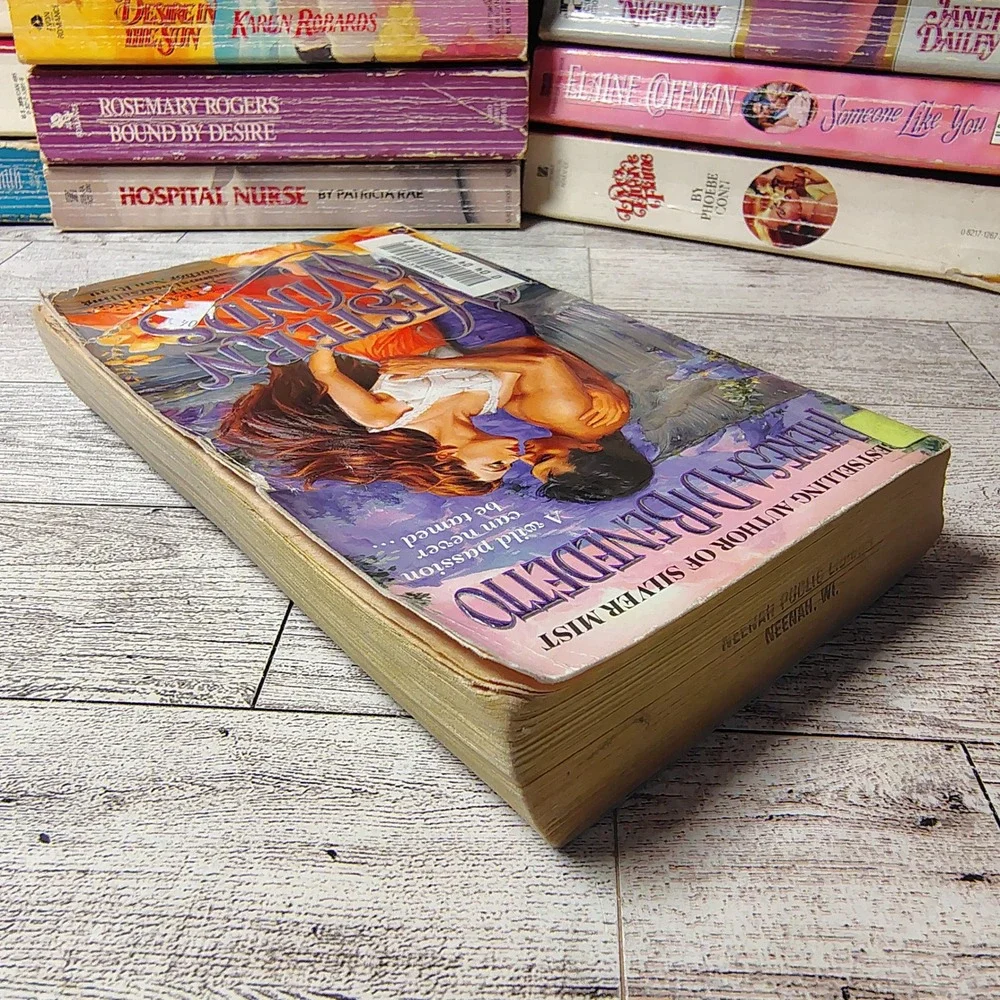 Western Winds by Theresa DiBenedetto Paperback Romance Novel 1991 Ex-Lib‎ 1st Ed